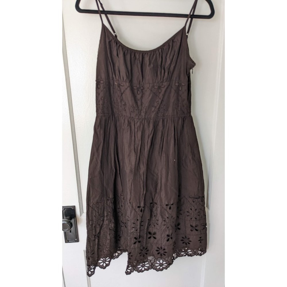 LOFT Vintage Brown Sundress - Size 8P